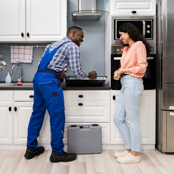 how long does it typically take to complete cooktop repair services in Columbia CA